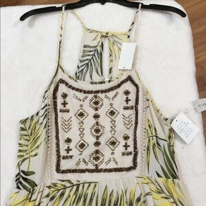Skylar & jade floral large romper NWT